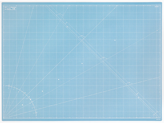 Cutting Mat Blue in A0, A1, A2, A3 and A4.