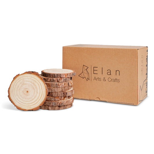 Elan Natural Wood Slices