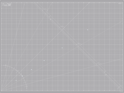 Cutting Mat Grey in A0, A1, A2, A3 and A4.