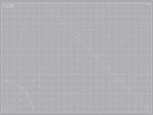 Cutting Mat Grey in A0, A1, A2, A3 and A4.