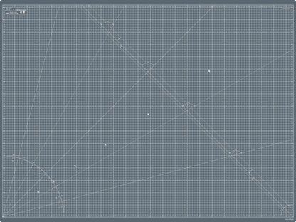 Cutting Mat Grey in A0, A1, A2, A3 and A4.