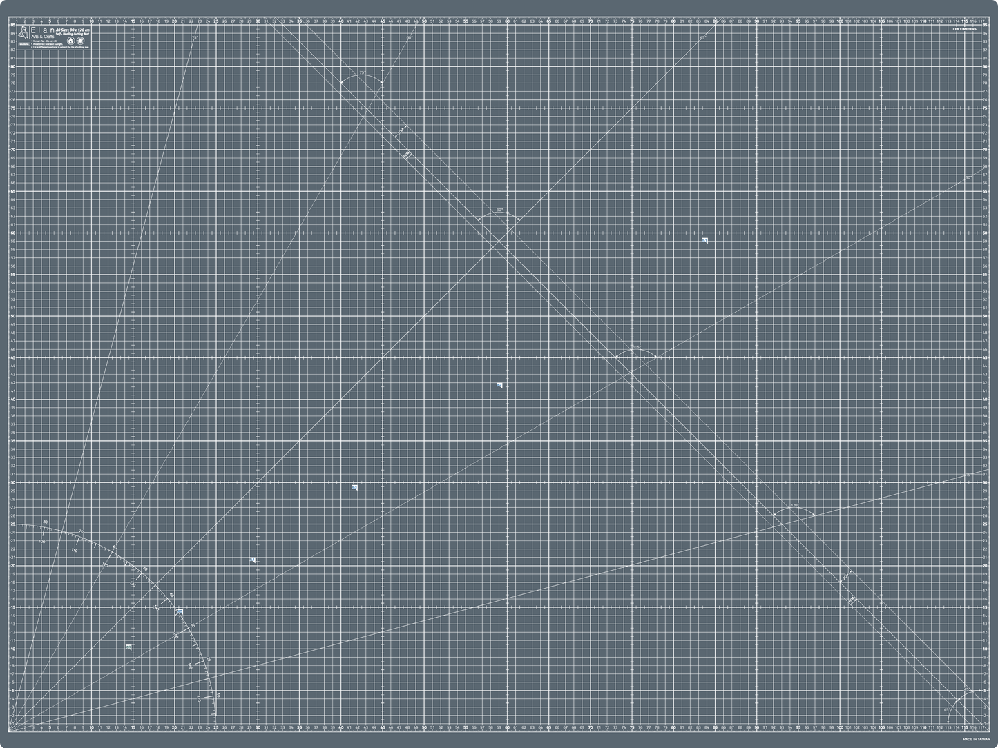 Cutting Mat Grey in A0, A1, A2, A3 and A4.