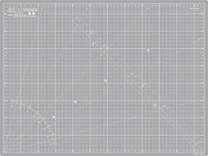Cutting Mat Grey in A0, A1, A2, A3 and A4.