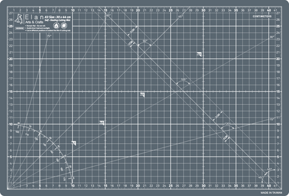 Cutting Mat Grey in A0, A1, A2, A3 and A4.