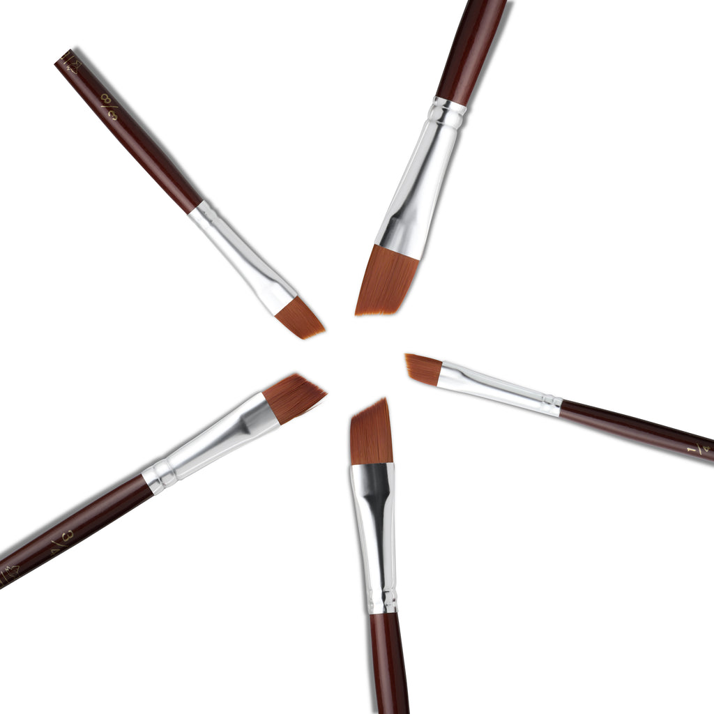 Elan Paint Brush Set — Synthetic Nylon