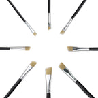 Elan Paint Brush Set — Synthetic Hog
