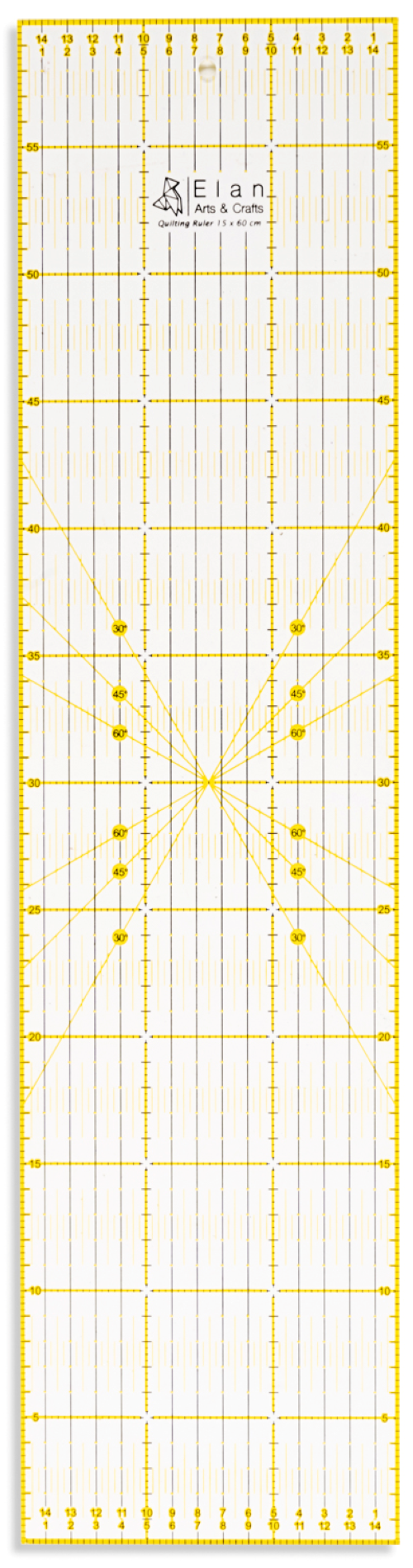 Elan Regla de Patchwork – Antideslizante