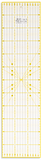 Elan Sewing & Quilting Ruler — Non-Slip