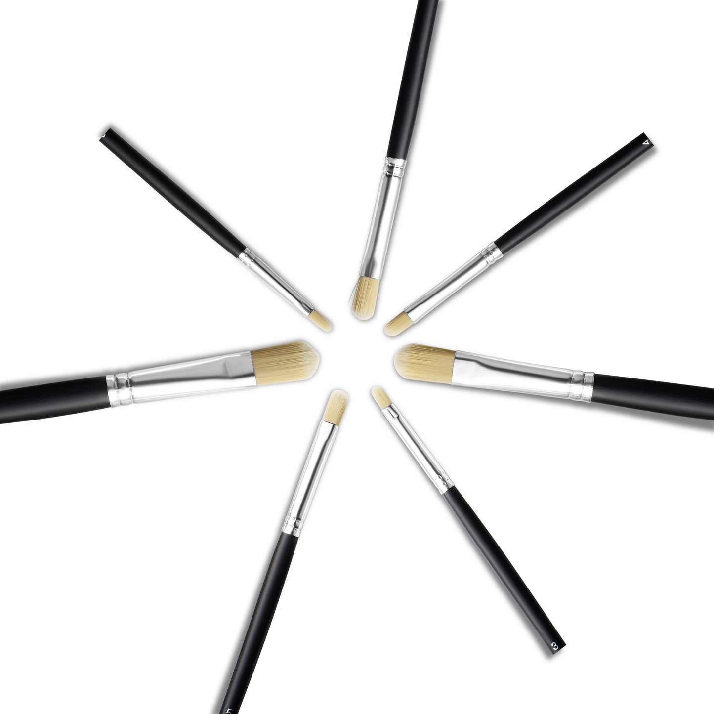 Paint Brush Set Synthetic Hog