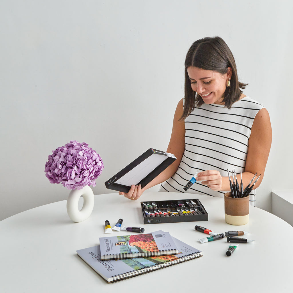 Elan Watercolour Paint Set — 24 Colours