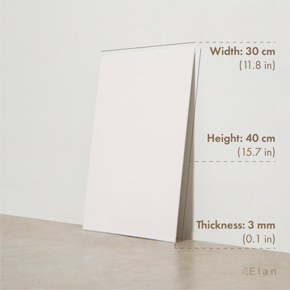 Elan Cotton Canvas Panels Multi-Pack Canvas Boards for Painting, Painting Canvas