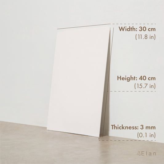 Elan Cotton Canvas Panels Multi-Pack Canvas Boards for Painting, Painting Canvas