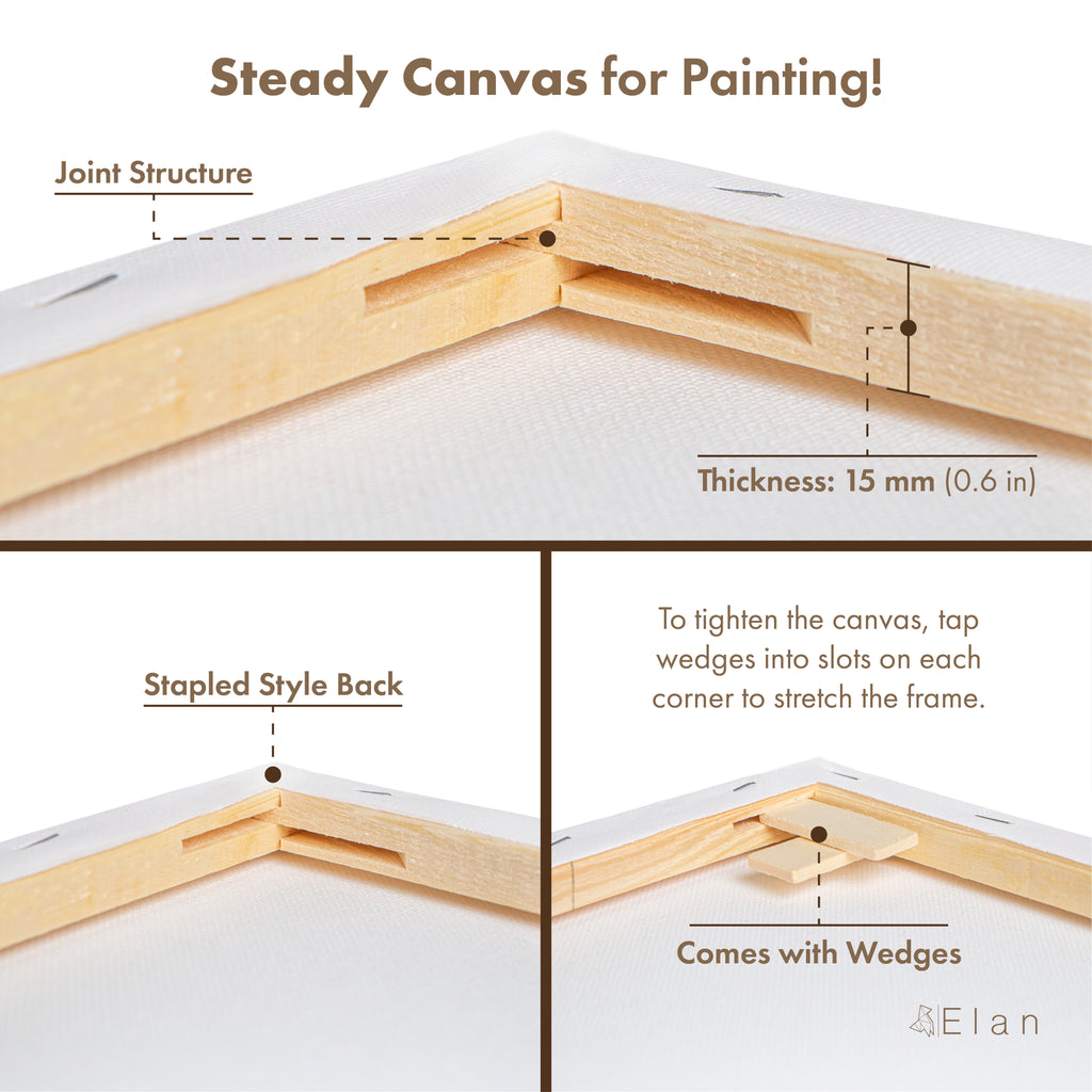 Elan Stretched Canvas 280 g/m²