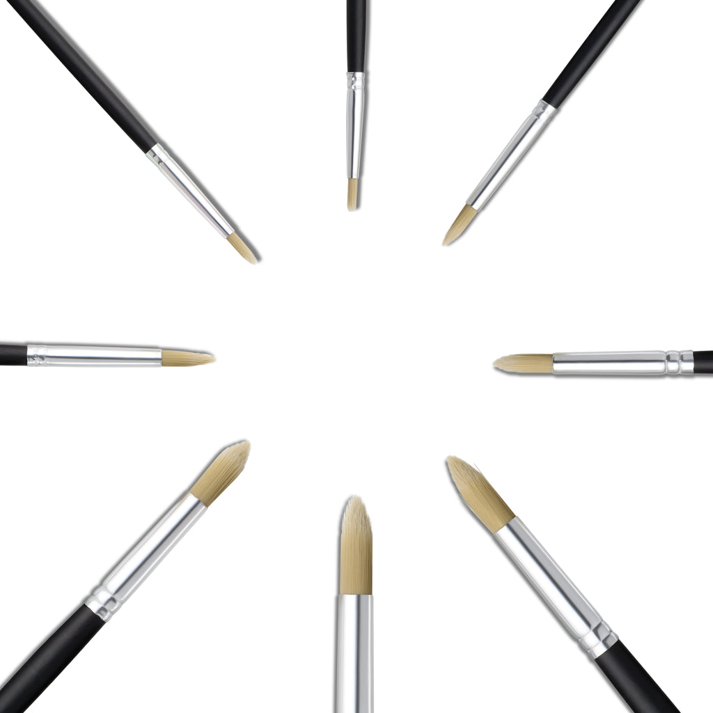 Elan Paint Brush Set — Synthetic Hog