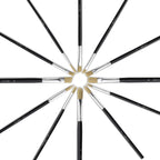 Elan Paint Brush Set — Synthetic Hog