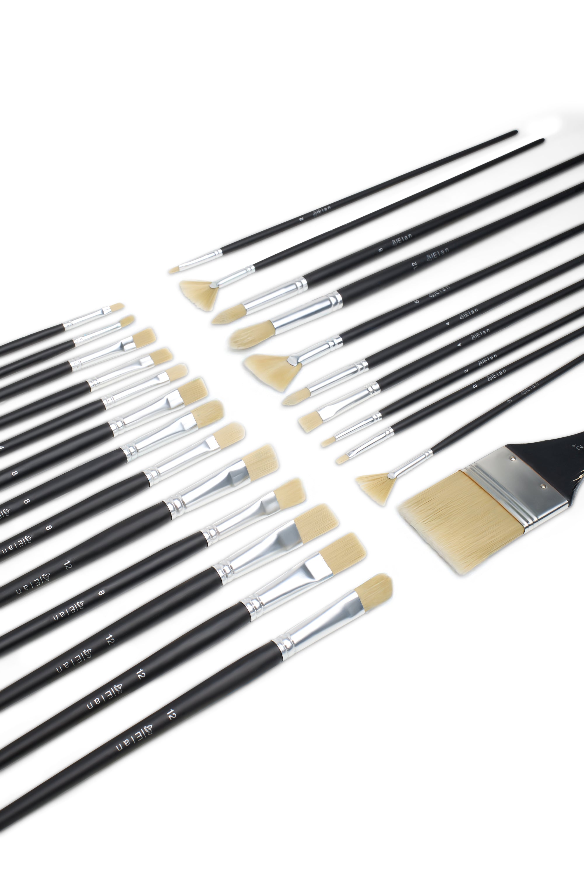 Elan Set de Pinceles – Cerda Sintética