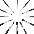 Elan Paint Brush Set — Synthetic Sable