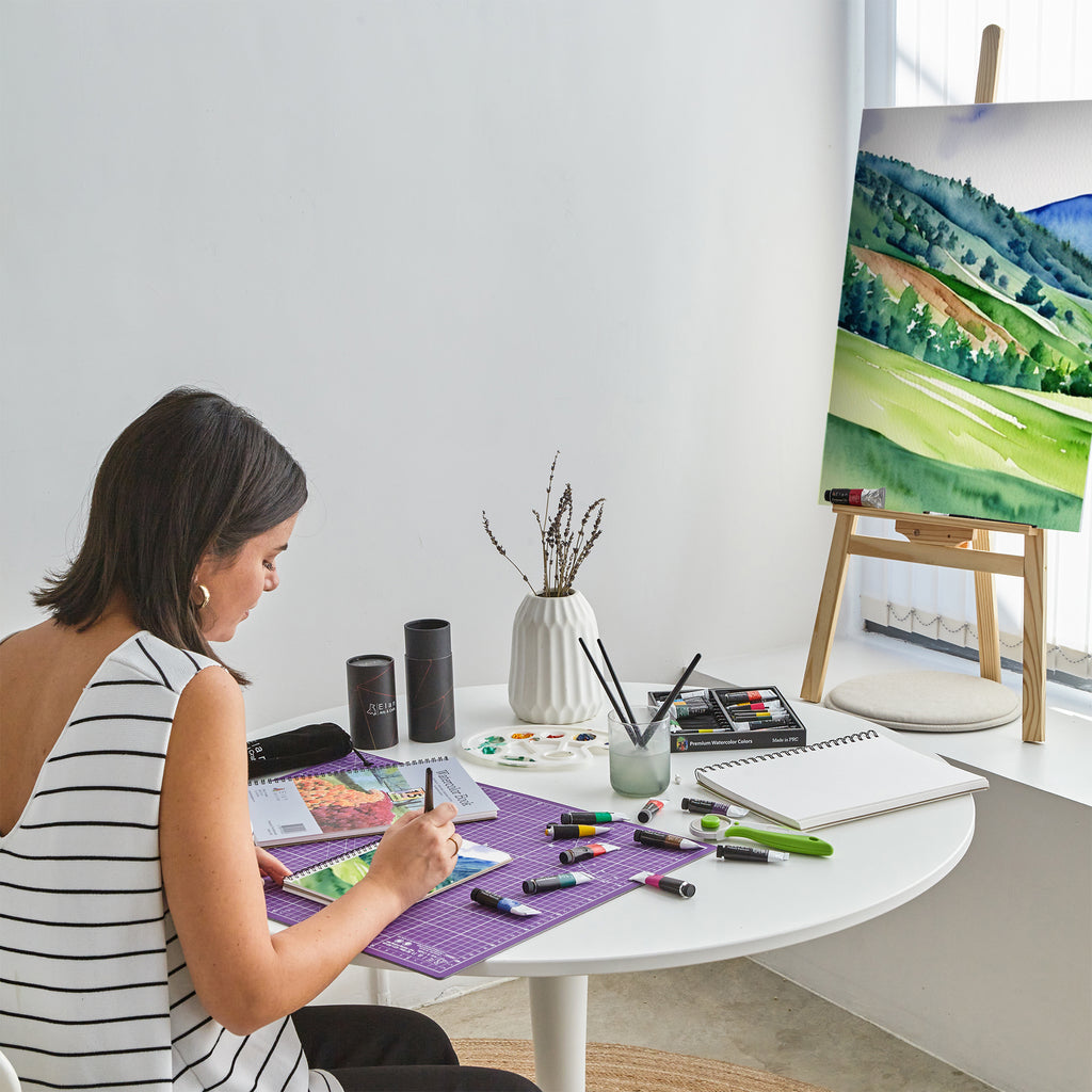 Elan Watercolour Paint Set — 24 Colours