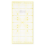 Total view of the Elan patchwork ruler. 15 times 30 centimeter. 