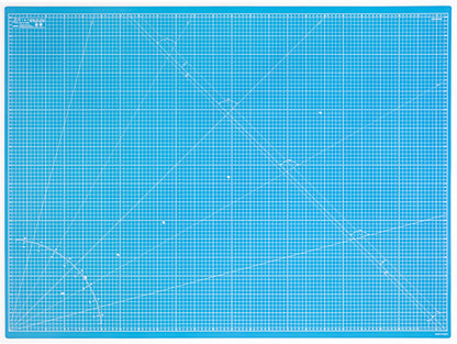 Cutting Mat Blue in A0, A1, A2, A3 and A4.