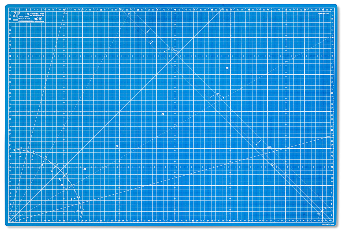Cutting Mat Blue in A0, A1, A2, A3 and A4.