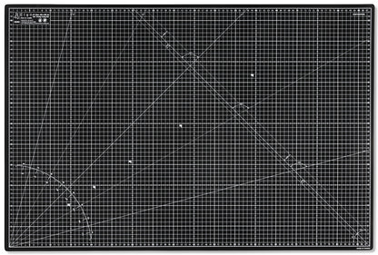 Cutting Mat Black in A0, A1, A2, A3 and A4.
