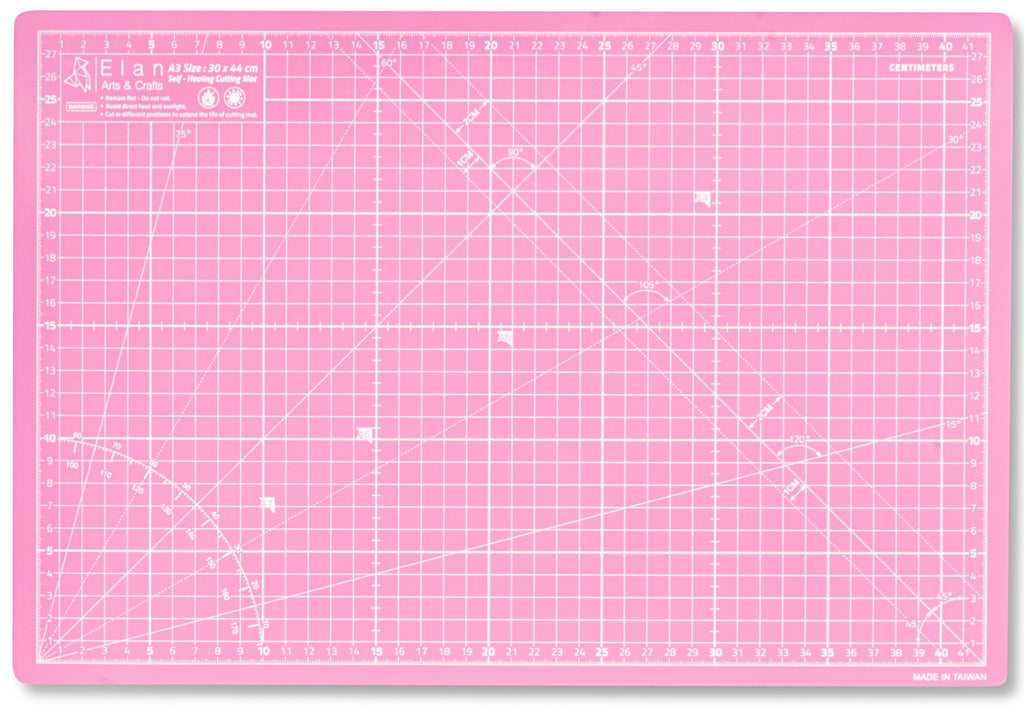 Elan Self-Healing Cutting Mat — Pink