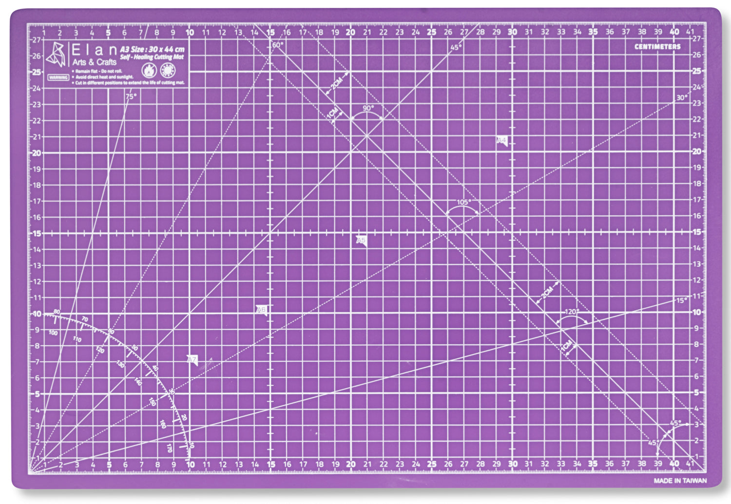 Elan Self-Healing Cutting Mat — Pink