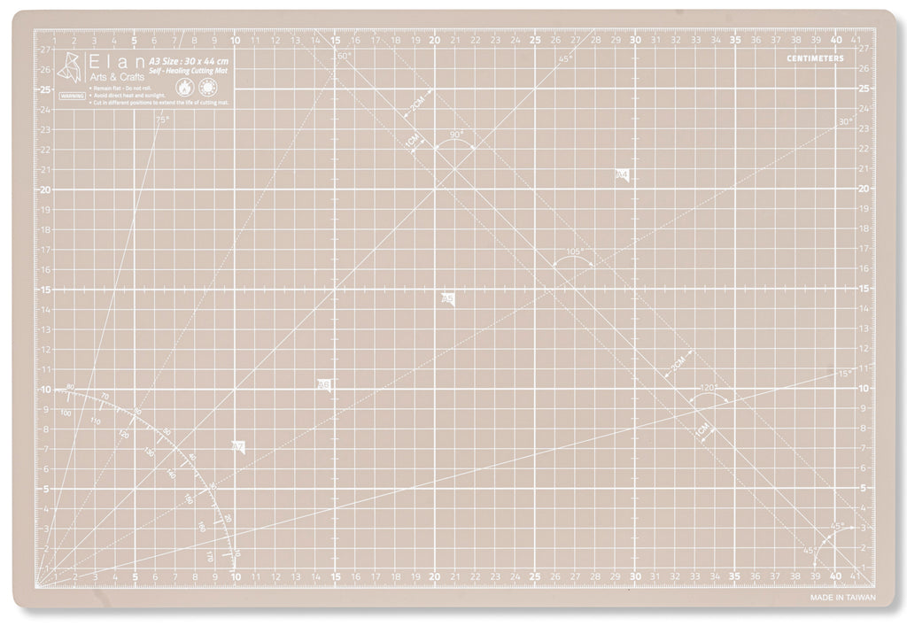 Elan Self-Healing Cutting Mat — Black