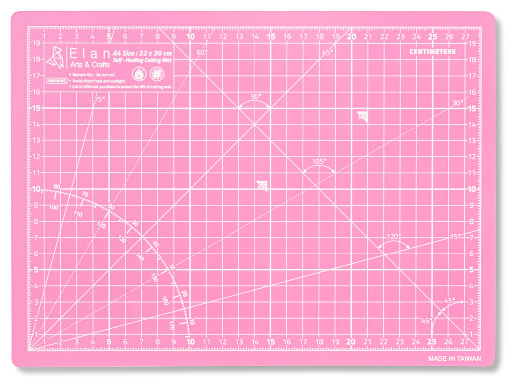 Elan Self-Healing Cutting Mat — Pink
