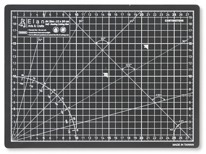 Cutting Mat Black in A0, A1, A2, A3 and A4.