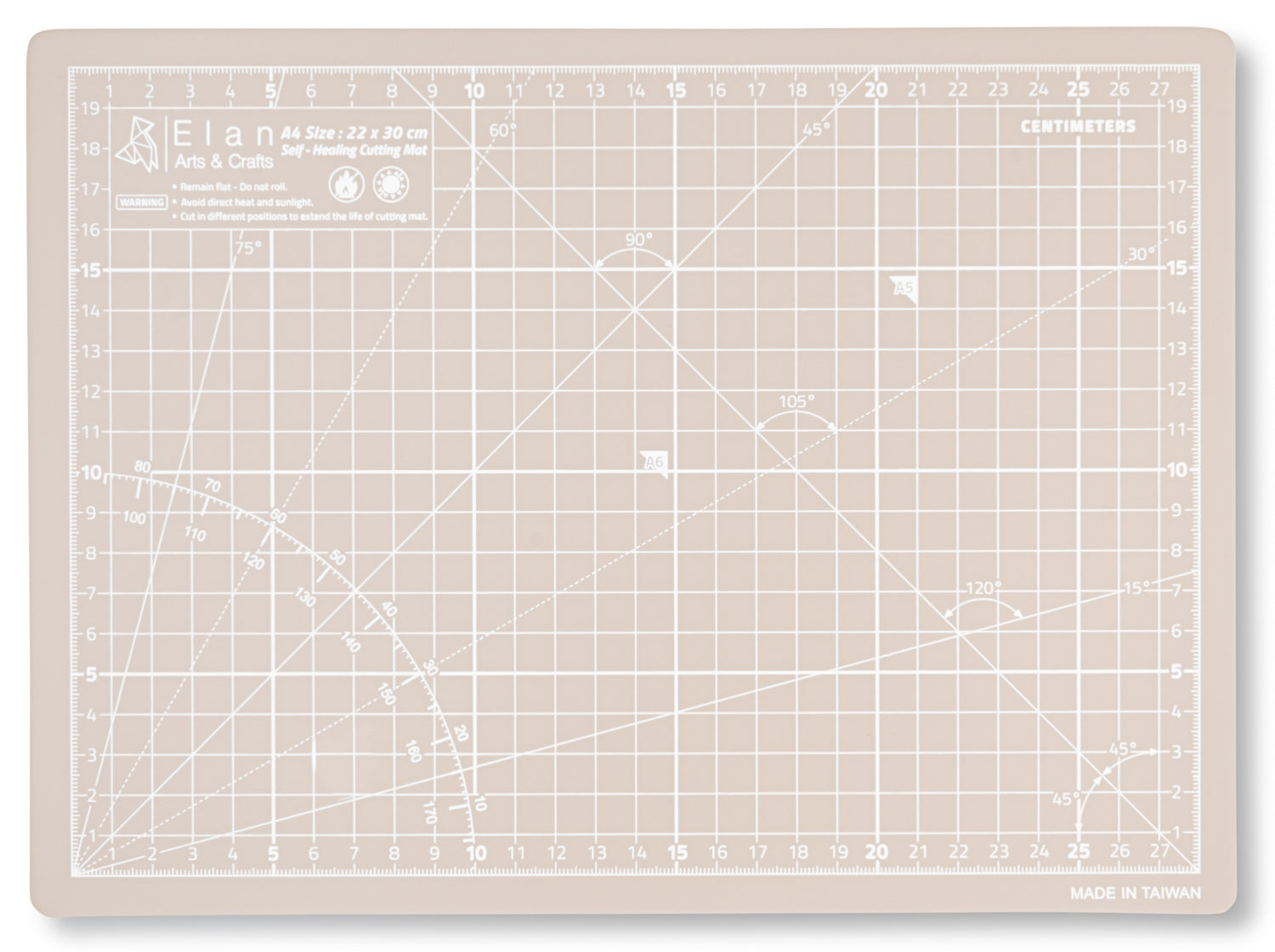 Elan Self-Healing Cutting Mat — Black