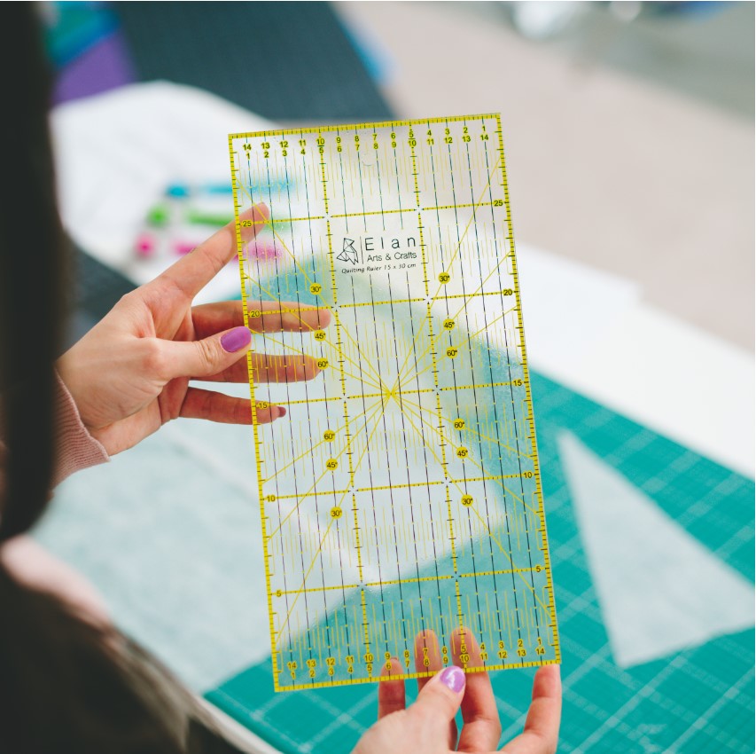 Elan Regla de Patchwork – Transparente